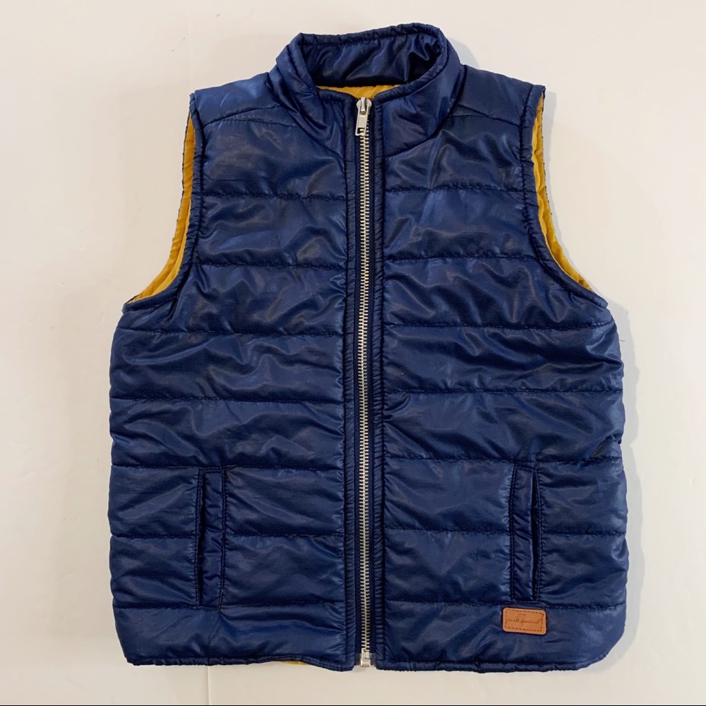 7 For All Mankind Navy Puffer Vest